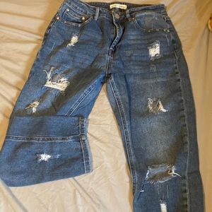 Size 5 almost famous ripped jeans